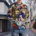 thumbnail image 5 of Yu-Gi-Oh Hoodie 3D Print Pullover Hooded Long Sleeve Sweatshirts Tops Blouse with Pocket for Mens Womens, 5 of 7