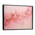 thumbnail image 2 of Designart "Minimal Abstract River In Gold And Pink II" Fuschia Floater Framed Wall Decor, 2 of 5