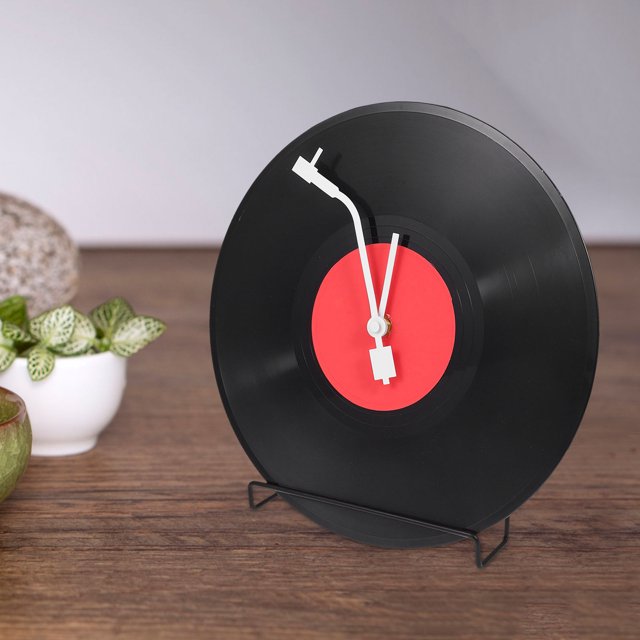 Milisten Soporte Triangular De Hierro Para Discos Y Revistas Negro Para El Hogar
