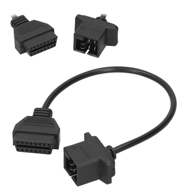 OBD2 6 pin OBD2 Diagnóstico Adaptador Cable Verifique el Código del Motor del Código Medio Medio Medio