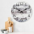 thumbnail image 4 of Skycarper Vintage Country Retro Indoor Decorative Wall Clock, Non-Ticking, 4 of 5