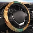 thumbnail image 4 of Uemuo Starfish And Seashell 1 Printed Car Elastic Steering Wheel Cover - Universal Car Accessory for Diverse Cars Anti-Slip, and Comfortable- 15", 4 of 8