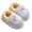Light Blue, variant on Baby Closed Toe Plush Slippers, Non-Slip 𝖥oam Sole Ankle Warm House Shoes for Kids Toddler