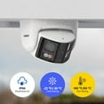 thumbnail image 3 of ANNKE 4K H.265+ PoE Security Camera Outdoor with Dual Lens 180° Filed of View, IP Surveillance Camera Support Color Night Vision, Person/Vehicle Detection, Two-Way Talk, IP66, 3 of 10