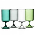 thumbnail image 2 of MDR Trading Inc. AB-27-RIALTO-GRN Green Short Stem All Purpose Glass, 2 of 2