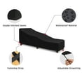 Adiqo Patio Lounge Chair Covers, Waterproof Outdoor Pool Chaise Lounge
