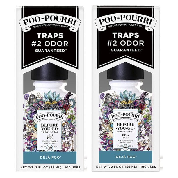 Poo Pourri Toilet Spray for Poop Deja Poo Before You Go Poop Spray 2