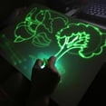 thumbnail image 3 of Fun Drawing Pad Board Glow in Dark with Light Children‘s Fluorescent Drawing Board Educational Toy Developing Drawing Writing Skills, 3 of 10
