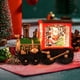 thumbnail image 5 of Decoración del tren del muñeco de nieve de Papá Noel Navidad Papá Noel muñeco de nieve tren decoración con pilas iluminado para regalo de Navidad, 5 of 5