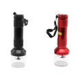 thumbnail image 1 of Antorcha de 2 uds, molinillo de aluminio, soporte para cigarrillo eléctrico de Metal (rojo + negro), 1 of 5