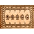 thumbnail image 1 of Ahgly Company Indoor Rectangle Persian Orange Traditional Area Rugs, 8' x 12', 1 of 1