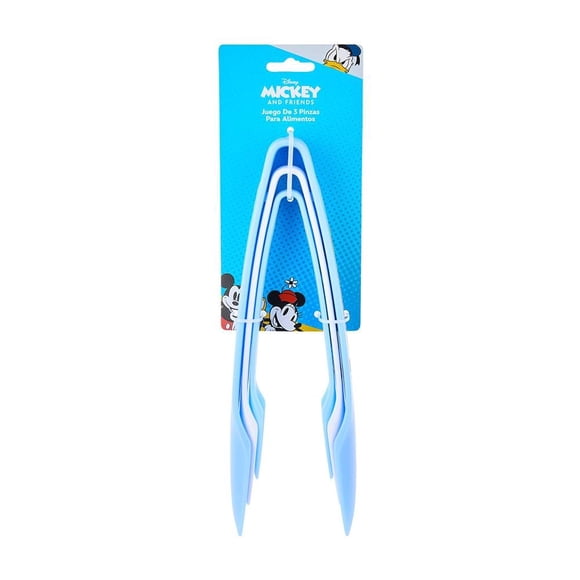Set de Tres Pinzas Disney Mickey de Plástico para Cocina