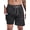 Black 01, variant on Mens Swim Trunks With 2 in 1 Compression Liner 5.5"Board Shorts Quick Dry Swimming Bathing Suit Summer Beach Shorts Gradient Green MK183