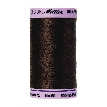 Silk-Finish Solid Cotton Thread, 547 yd/500m, Black Peppercorn, Both solids and multi's are perfect for all your quilting, sewing and long arm.., By (Best Thread For Longarm Quilting Machine)