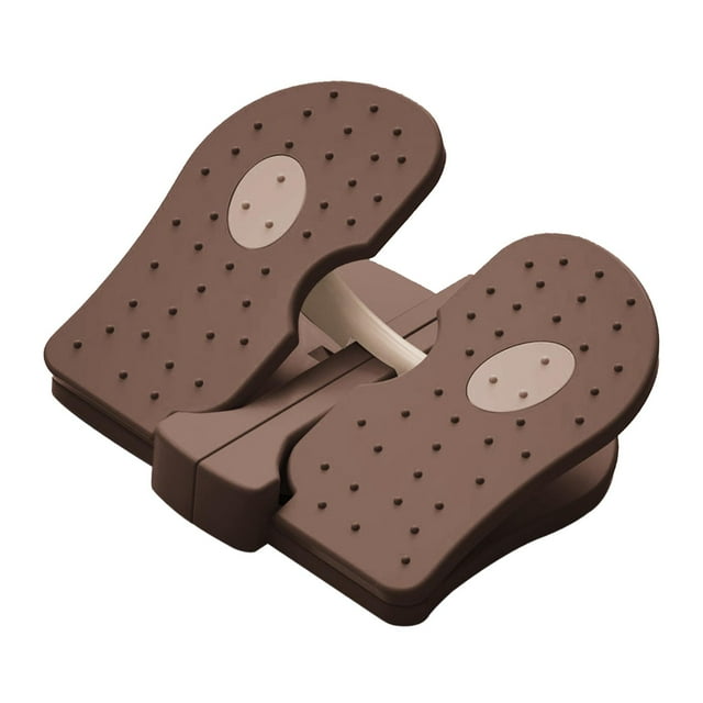 Máquina de pasos Mimi Foot, ejercitador de piernas, máquina de pasos plegable para escaleras domésticas marrón