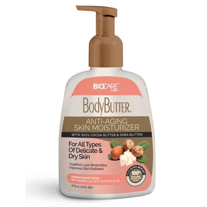 Biocare Body Butter AntiAging Skin Moisturizer with Cocoa Butter