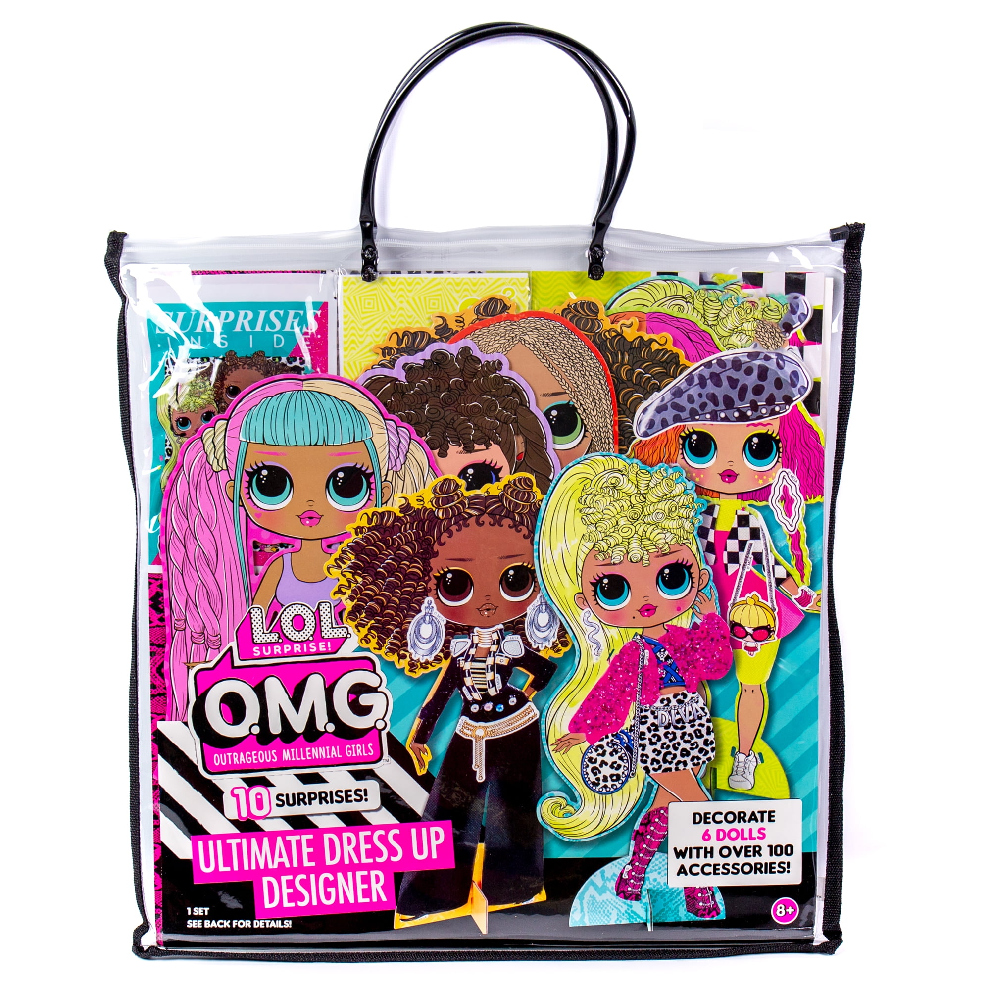 and More Ultimate LOL Dolls Coloring Kit with Journal LOL Dolls Arts and Crafts Activity Bundle Party Supplies Pack Stampers Stamp Pads Stickers 