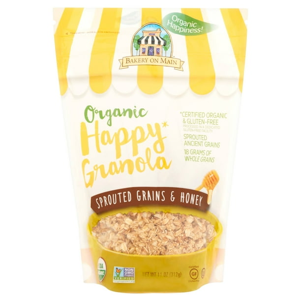 Bakery On Main Granola Sprtd Grns & Hny,11 Oz (Pack Of 6)