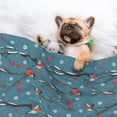 thumbnail image 3 of Disketp Bullfinches Branches And Balls Dog Blanket/Bed Cover for Dogs and Cats,Puppy Essentials-Medium, 3 of 8