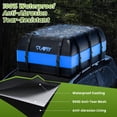 thumbnail image 4 of Bolsa de carga APTY para techo de coche, impermeable, 21 pies cúbicos, 4 of 7