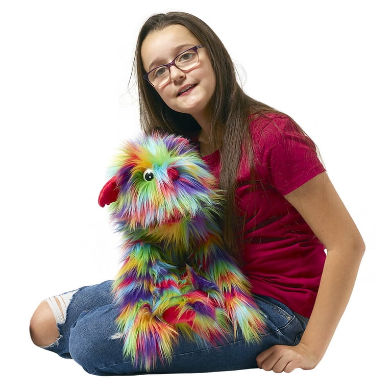 Monsters Full Bodied Rainbow Monster Puppet: Rainbow Monster