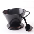 thumbnail image 4 of Gourmet Style Single to Cup Cone Style Pour Over Coffee Brewer Dripper, Portable Pour Over Coffee Filter BPA-Free With Included Coffee Scoop Rich Cafe, 4 of 5