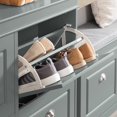 thumbnail image 4 of SoBuy FSR79-HG Armoire à Chaussures à 4 Tiroirs, Rangement pour Chaussures, Unité de Rangement, Gris, 4 of 6