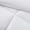 White, variant on Nestl Gray Comforter, Quilted Down Alternative Bedding Duvet Insert, Queen