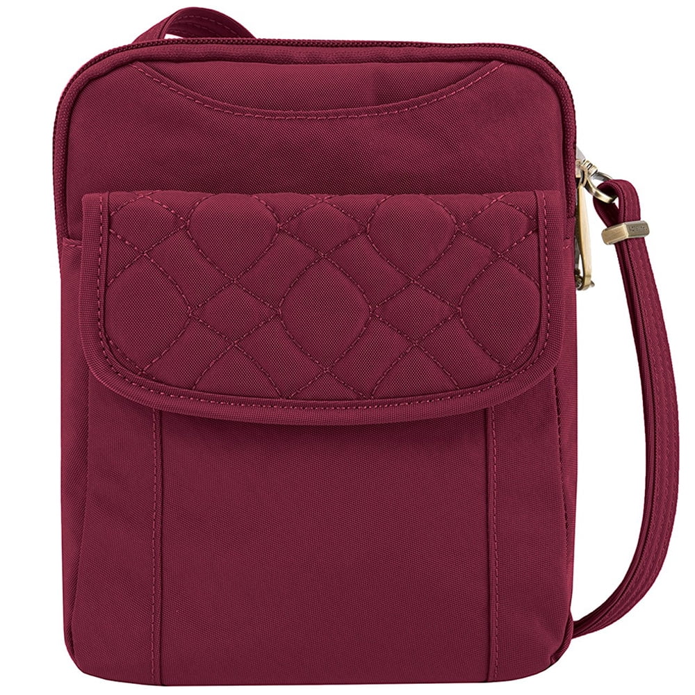 Travelon 43322 AntiTheft Signature Quilted Slim Pouch