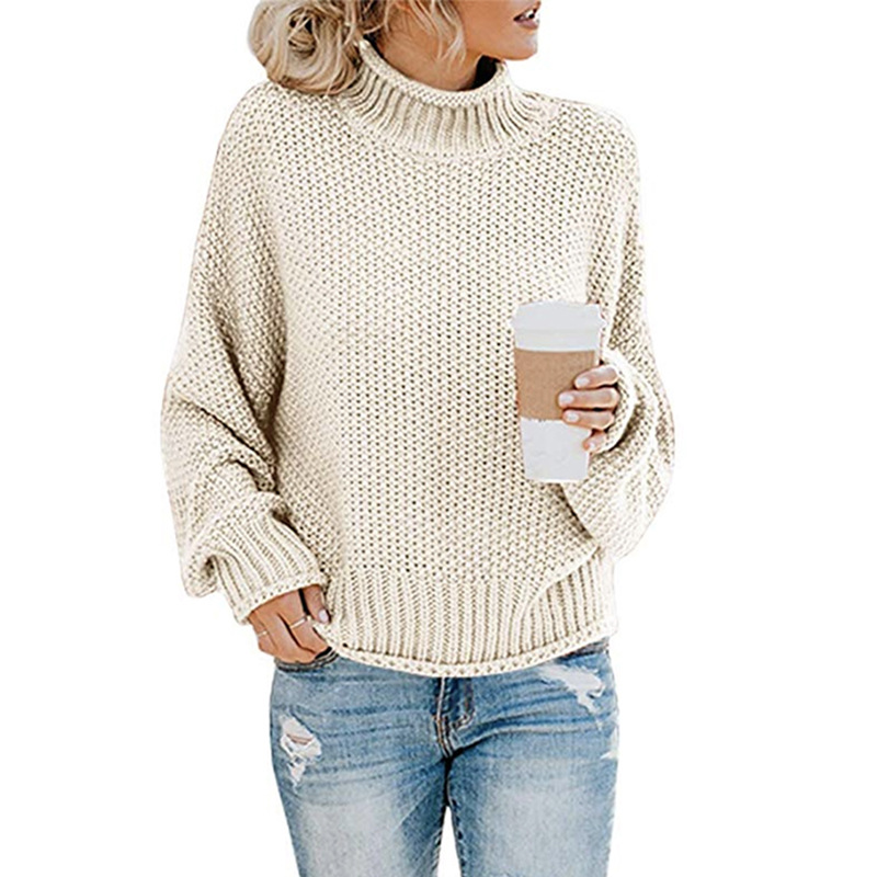 Women's Pullover Sweaters Thick Thread 