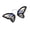 Butterfly Spreading, variant on Stylish Butterfly Headpiece Proms Birthday Hairbands Dark Headwear Halloween Devil Adorkable Oversized Headwear