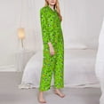 thumbnail image 2 of Bingfone Womens Pajama Sets Golf Sport Club Print,Long Sleeve Loungewear Pajamas Set-XX-Large, 2 of 8