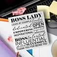 thumbnail image 5 of Zomyto 7"x7" Boss Gifts for Women, Appreciation Thank You Gift for Best Boss Boss Lady Boss Babe Work Bestie, Boss Retirement Leaving Boss Day Gifts, Successful Leader, Wooden Box Sign, 5 of 5