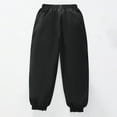 thumbnail image 4 of SERTG Kids Fashion Fall Winter Pants Soft Waterproof Warm and Thick Pants Casual Long Pants for Children 4-15 Years(Black,7 Years), 4 of 5