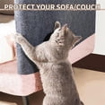 thumbnail image 4 of Buy 2 get 10% off Self-Adhesive Cat Scratching Mat, Cat Scratching Board, Cat Scratching Board, Cat Scratching Board, Cat Scratching Boards 60*100cm (Dark Grey), 4 of 5