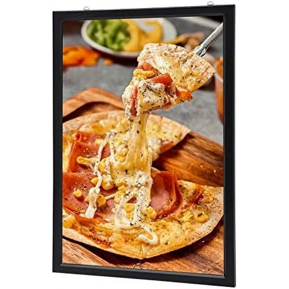 LED Poster Frame, Wall Mounted 18" x 24" Backlit Poster Frames LED Movie Poster Art Picture Frame Light Box Advertising Display$$Home Decor, Kitchen, & Other