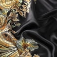 thumbnail image 4 of AWAYTR 35" Large Square Satin Head Scarf - Silk Hair Scarf Square Hair Bandanas Women Sleeping Head Wraps, 4 of 8