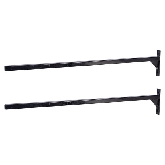 Easy-Up Heavy Duty Single Blanket and Saddle Pad Rack | Set of 2 | Color Black