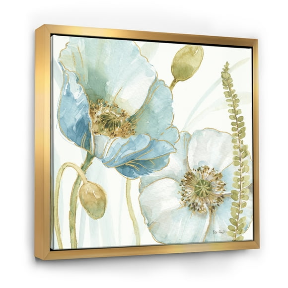 My Greenhouse Cottage Flowers III - Traditional Framed Canvas