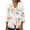 Blue, variant on Herrnalise Women's Summer Sweater Women's Fashion Quarter Sleeved 4/3 Sleeved Printed Button Cardigan Jacket Cardigan Sweaters for Women Lightweight S