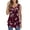 A2-Burgundy Flower, variant on a.Jesdani Womens Plus Size Tunic Tank Tops Sleeveless Casual Blouses m-4x