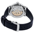 thumbnail image 4 of Seiko Presage Automatic Stainless Steel Blue Dial Blue Leather Strap Date Mens Watch SRPE43J1, 4 of 4