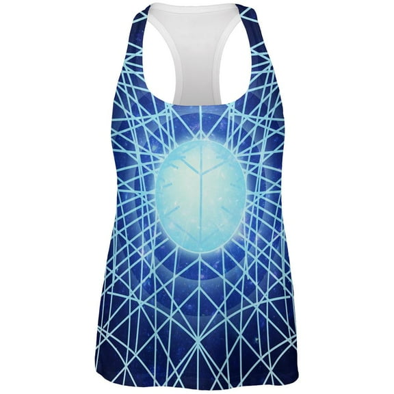 Gravity of a Black Hole Singularity All Over Womens Work Out Tank Top Multi X-LG