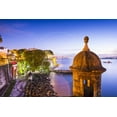 thumbnail image 1 of San Juan, Puerto Rico Coast at Paseo De La Princesa, Unframed Photographic Print Wall Art by SeanPavonePhoto Sold by Art.Com, 1 of 4