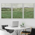 thumbnail image 2 of IDEA4WALL Framed Canvas Print Wall Art Set Pastel Watercolor Country Farmhouse Landscape Nature Modern Rustic Scenic Multicolor for Living Room, Bedroom, Office - 16"x24"x3 White, 2 of 5