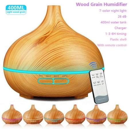 

Electric Aroma Diffuser Air Humidifier 500ML Ultrasonic Cool Mist Maker Fogger LED Lamp home Essential Oil Aroma Diffuser