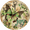 HDwccZ-12hhxs, variant on Eveokoki Round Wall Clocks Watercolor Daisies And Butterfly Wood Quartz Battery Operated Rustic Home Decor Handing Clocks for Living Room Kitchen Bedroom Bathroom Large Numbers Silent -10 Inch