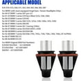 thumbnail image 5 of Fit For BMW E39 E60 E61 E65 E83 Blue LED Angel Eyes Halo Ring Marker Light Bulbs, 5 of 8
