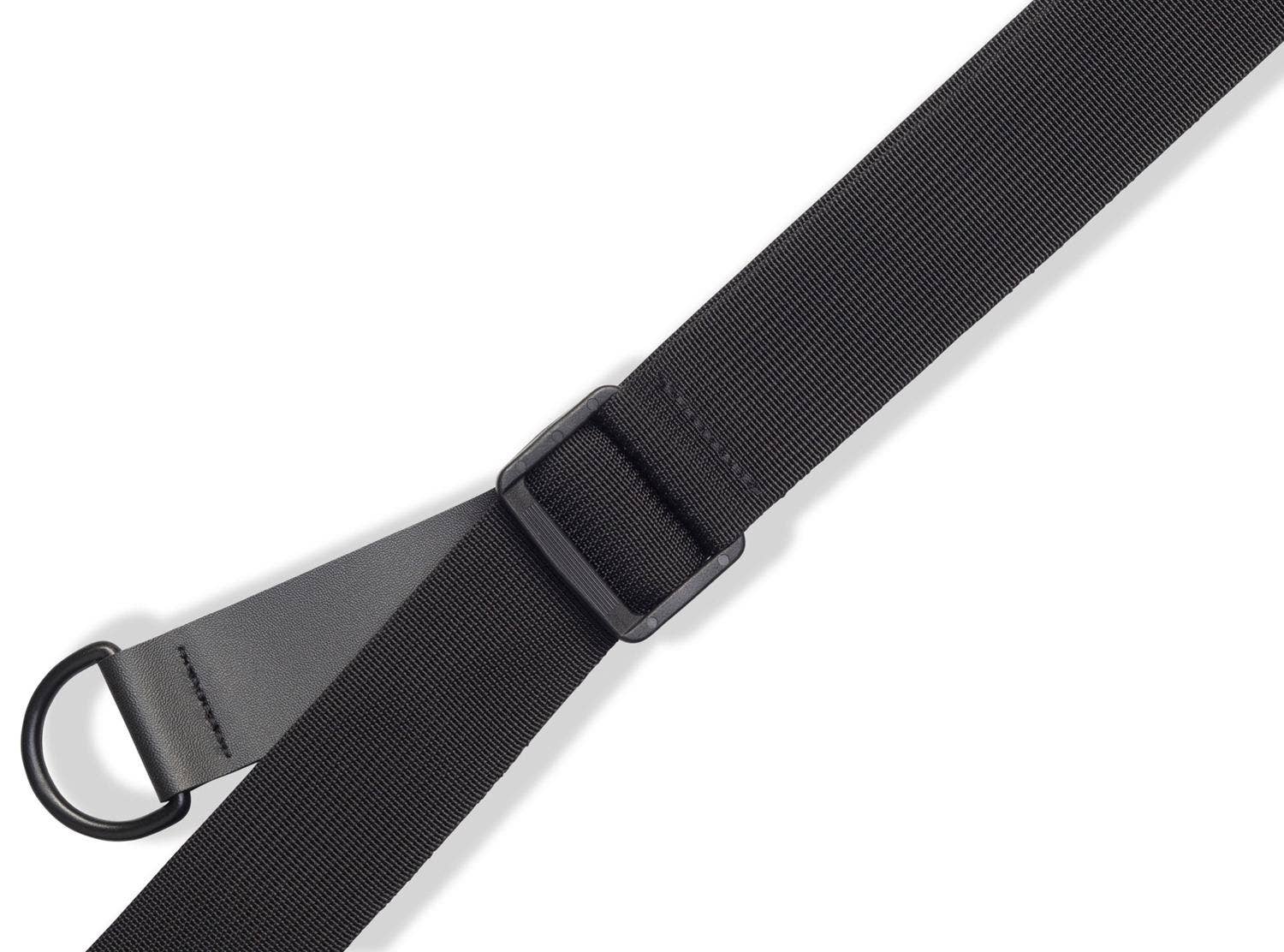 Right Height(TM) Ergonomic Guitar Strap - Black