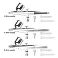 thumbnail image 2 of Dual-Action Airbrush Spray Gun Kit Trigger Spray Gun For Makeup Set Art Craft Model Paint Spraying Hobby 0.3MM 7CC ,Easy to Use, 2 of 7